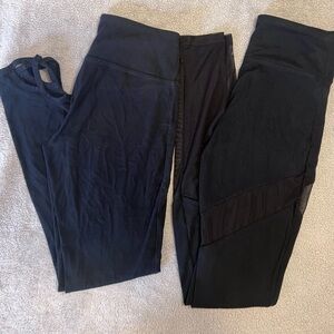 Mossimo Supply Co. Black Leggings 2 Pairs XS